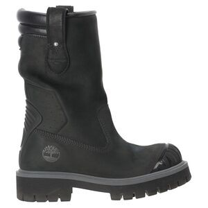 Louis Vuitton x Timberland Mid-Calf Boots in Black Leather